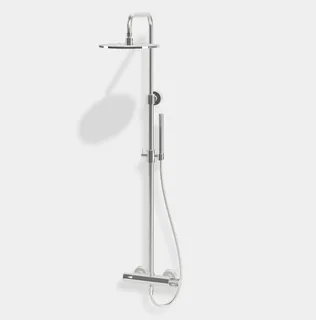Душевая стойка, Fima Carlo Frattini, Shower column, X COLLECTION, цвет-хром