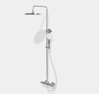 Душевая стойка, Fima Carlo Frattini, Shower column, цвет-хром