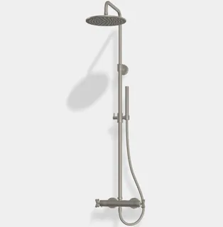 Душевая стойка, Fima Carlo Frattini, цвет-Brushed Nickel