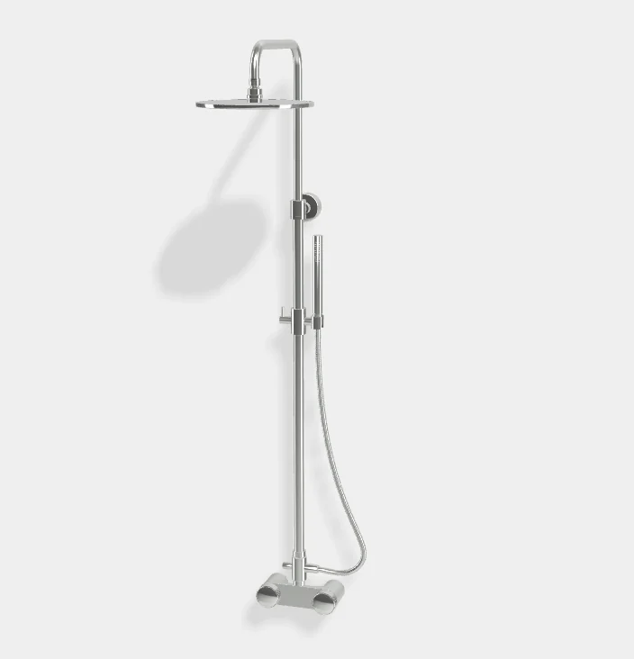 Душевая стойка, Fima Carlo Frattini, Shower column, цвет-хром