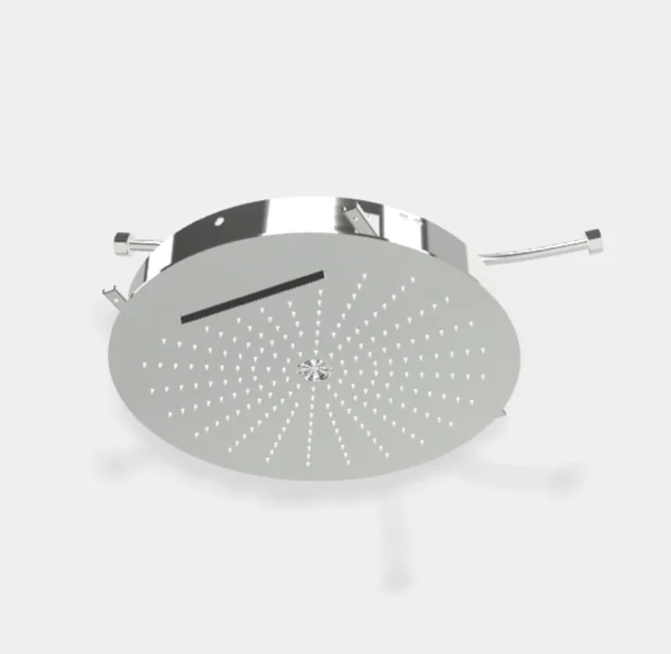 Верхний душ, Fima Carlo Frattini, Showerhead, 400*400, цвет-хром