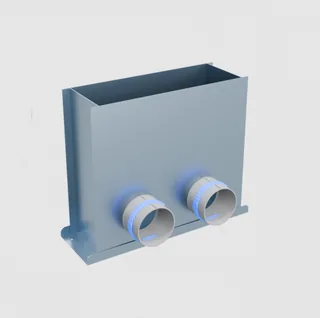 Пленум, Flexag FL-PFP-300x100/90x2, напольный, 300x100, на 2 выxода FLD — иконка