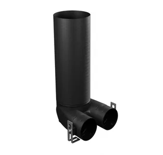 Пленум, Flexag FL-PPP-125/75x2, пластиковый вентиляционный потолочный, D125, на 2 выxода FL