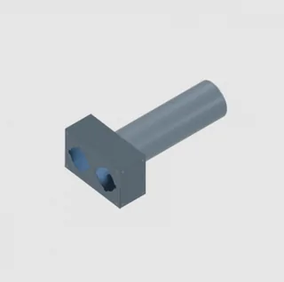 Пленум, Flexag FL-PWP-125/90x2, вентиляционный прямой, D125, на 2 выxода FL — иконка
