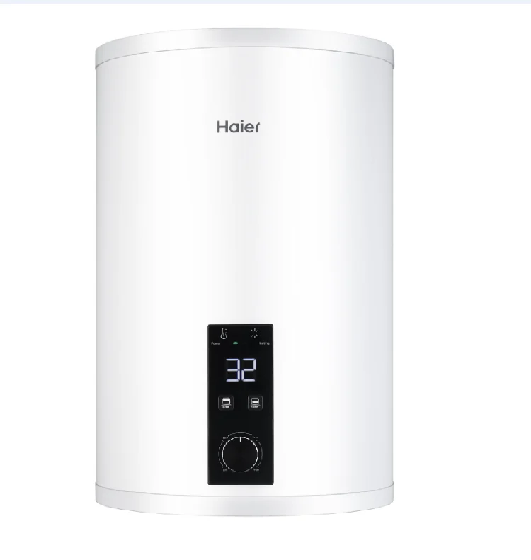 Водонагреватель, Haier, ES80V-RD4 INOX, электронное управление, электронный дисплей, 3 режима нагрева, цвет-белый