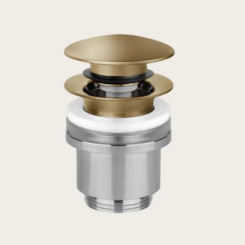 Донный клапан, Gessi, Technical Accessories, для раковин, 1 1/4", цвет-Warm Bronze Brushed PVD — изображение 1