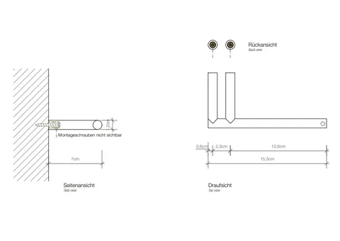Бумагодержатель, Decor Walther, MIKADO, MK TPH1, шгв 155*70*15, цвет-золото — изображение 1
