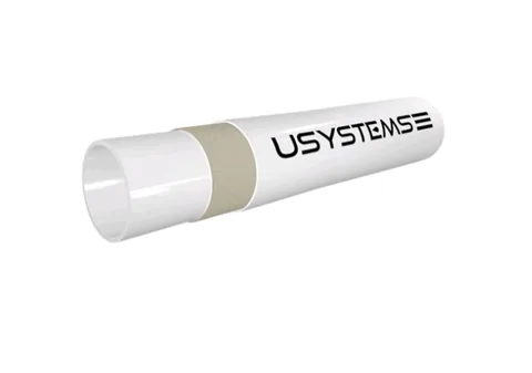 Труба, Usystems, Radi Pipe, 40x3,7, PN6, цвет белый, штанга 6 м — изображение 1