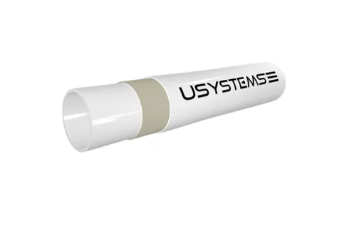 Труба, Usystems, Radi Pipe, 20x2,8, PN10, цвет белый, бухта 100 м — изображение 1