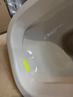 Унитаз, Duravit, D-Code, подвесной, шгв 355*545*340, цвет-белый, тип дефекта - без заводской упаковки, царапины — изображение 3