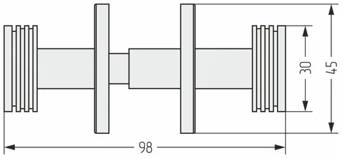 Крючок, Сунержа, КАНЬОН, шгв 45*98*45, цвет-золотой шёлк — изображение 1