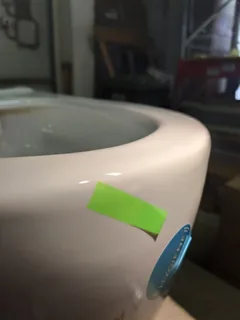 Унитаз, Vitra, Sento, напольный, шгв 360*650*400, VitrA Hygiene, цвет-белый, тип дефекта - неровность литья — изображение 2