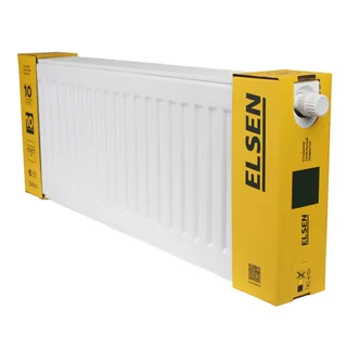 Радиатор панельный, ELSEN, ERV 22, 97*300*1200, RAL 9016 (белый) — изображение 7