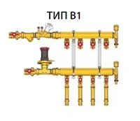 Узел коллекторный тип В-1, 1" x 1/2" / 6