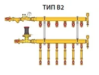 Узел коллекторный 1" x 3/4"/6