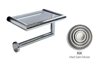 Бумагодержатель, 3SC, Guy & Guy, шгв 150*100*100, цвет-Matt Satin Nickel