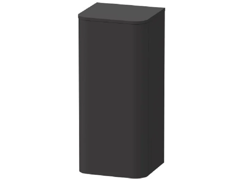 Шкаф-пенал, Duravit, Happy D.2 Plus, шгв 400*360*880, петли-слева, цвет-графит суперматовый