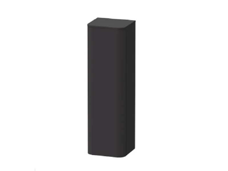 Шкаф-пенал, Duravit, Happy D.2 Plus, шгв 400*360*1336, петли-слева, цвет-Graphite Supermatt