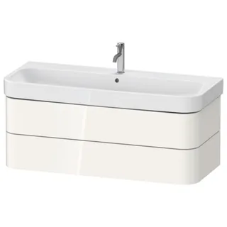 Тумба под раковину, Duravit, Happy D.2 Plus, шгв 1175*490*415, раковина-необходимо заказать, цвет-белый