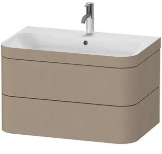 Тумба под раковину, Duravit, Happy D.2 Plus, шгв 775*490*468, раковина-в комплекте, цвет-лён