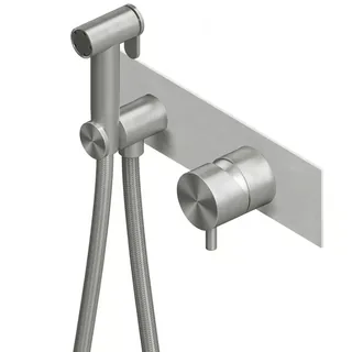 Гигиенический душ, Quadro design, Complements, цвет-Steel Brushed