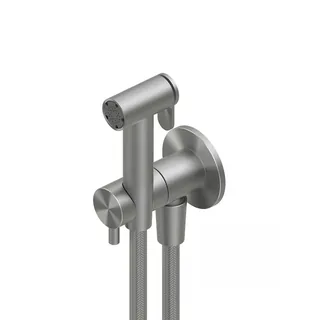 Гигиенический душ, Quadro design, Complements, цвет-Steel Brushed — иконка