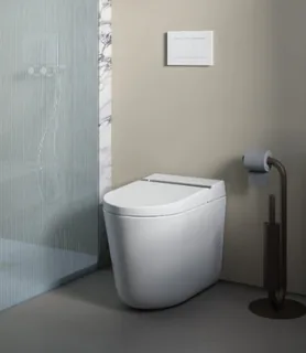 Унитаз-биде, Artceram, Hype, напольный, шгв 380*590*420, Saniglaze, цвет-белый матовый (Товар заказной, возврату не подлежит)
