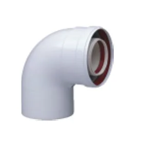 Коаксиальный отвод, Baxi, полипропиленовый 87°, диам. 80/125 — иконка