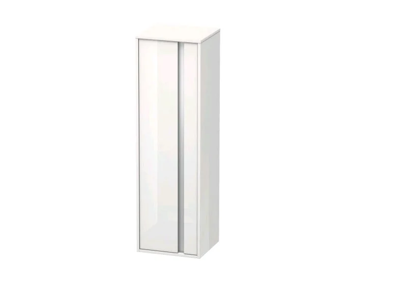 Шкаф-пенал, Duravit, Ketho, шгв 400*360*1320, петли-слева, цвет-белый матовый