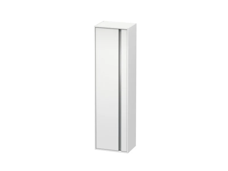 Шкаф-пенал, Duravit, Ketho, шгв 500*360*1800, петли-слева, цвет-белый матовый