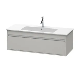 Тумба под раковину, Duravit, Ketho, шгв 1200*475*410, раковина-необходимо заказать, цвет-бетонно-серый матовый