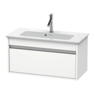 Тумба под раковину, Duravit, Ketho, шгв 800*385*410, раковина-необходимо заказать, цвет-белый матовый