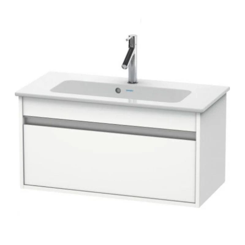Тумба под раковину, Duravit, Ketho, шгв 800*385*410, раковина-необходимо заказать, цвет-белый матовый