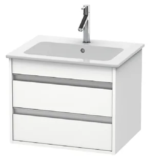 Тумба под раковину, Duravit, Ketho, шгв 600*475*480, раковина-необходимо заказать, цвет-белый матовый