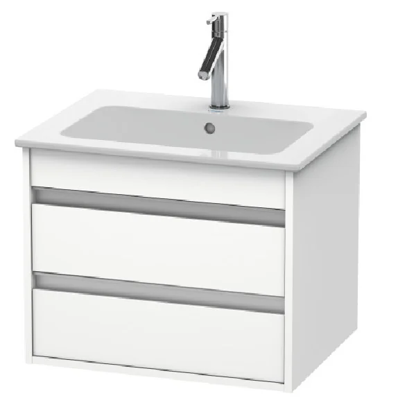 Тумба под раковину, Duravit, Ketho, шгв 600*475*480, раковина-необходимо заказать, цвет-белый матовый