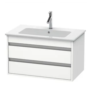 Тумба под раковину, Duravit, Ketho, шгв 800*475*480, раковина-необходимо заказать, цвет-белый матовый