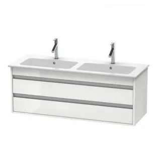 Тумба под раковину, Duravit, Ketho, шгв 1270*475*480, раковина-необходимо заказать, цвет-белый глянцевый — иконка