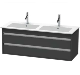 Тумба под раковину, Duravit, Ketho, шгв 1270*475*480, раковина-необходимо заказать, цвет-графит матовый