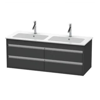 Тумба под раковину, Duravit, Ketho, шгв 1270*475*480, раковина-необходимо заказать, цвет-графит матовый