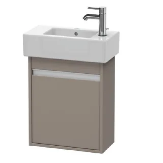 Тумба под раковину, Duravit, Ketho, шгв 450*225*550, раковина-необходимо заказать, цвет-базальт матовый