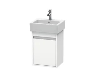 Тумба под раковину, Duravit, Ketho, шгв 400*320*550, петли-слева, раковина-необходимо заказать, цвет-белый матовый
