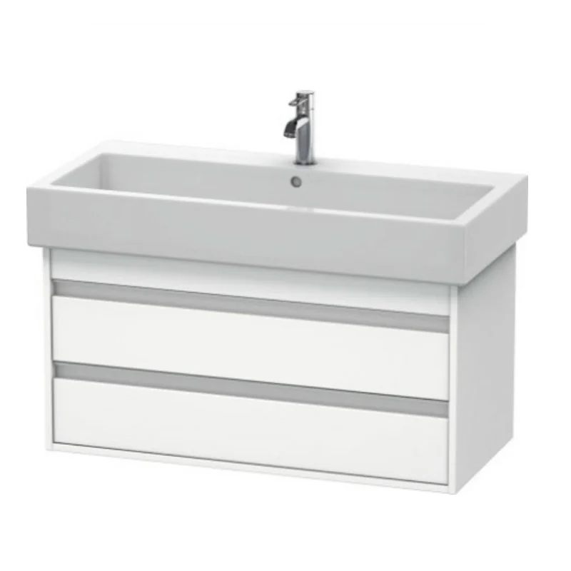 Тумба под раковину, Duravit, Ketho, шгв 950*440*480, раковина-необходимо заказать, цвет-белый матовый