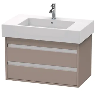 Тумба под раковину, Duravit, Ketho, шгв 800*455*480, раковина-необходимо заказать, цвет-базальт матовый