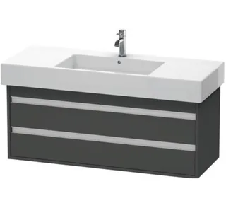 Тумба под раковину, Duravit, Ketho, шгв 1200*455*480, раковина-необходимо заказать, цвет-графит матовый