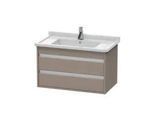 Тумба под раковину, Duravit, Ketho, шгв 800*465*480, раковина-необходимо заказать, цвет-базальт матовый