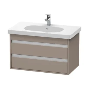 Тумба под раковину, Duravit, Ketho, шгв 800*455*480, раковина-необходимо заказать, цвет-базальт матовый