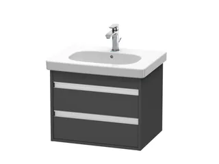 Тумба под раковину, Duravit, Ketho, шгв 600*455*480, раковина-необходимо заказать, цвет-графит матовый