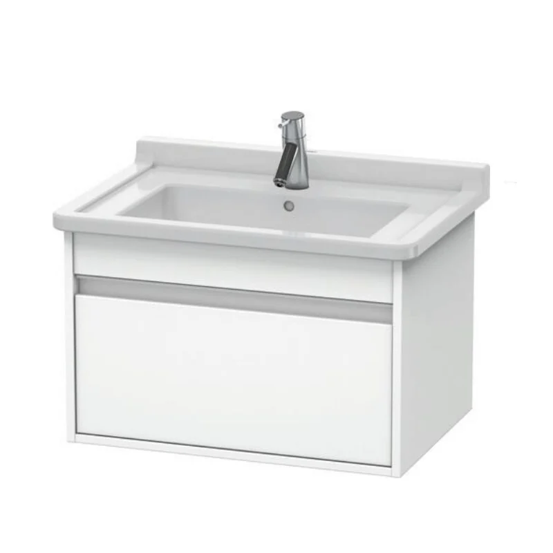 Тумба под раковину, Duravit, Ketho, шгв 650*455*410, раковина-необходимо заказать, цвет-белый матовый