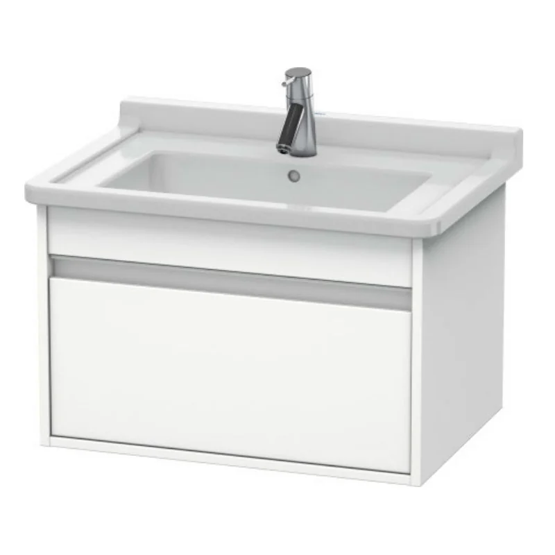 Тумба под раковину, Duravit, Ketho, шгв 800*455*410, раковина-необходимо заказать, цвет-белый матовый
