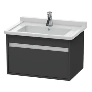 Тумба под раковину, Duravit, Ketho, шгв 800*455*410, раковина-необходимо заказать, цвет-графит матовый